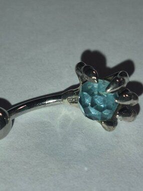 925 silver  Belly Ring Piersing 2 pc